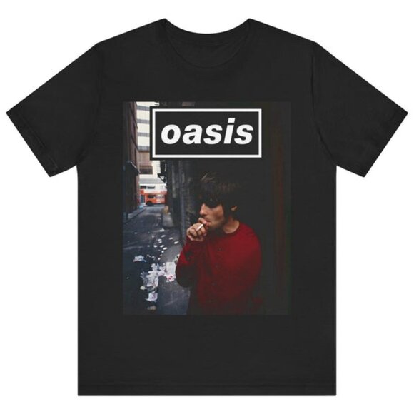 Gildan Other - Oasis Classic 90s Rock N Roll Graphic Tee